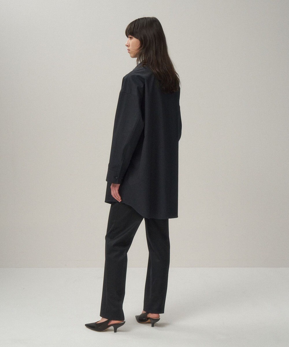 ATON ORGANIC COTTON TWILL | オーバーサイズシャツジャケット 