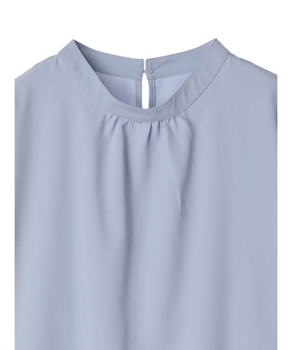 earth music&ecology ラッフル７分袖ブラウス 