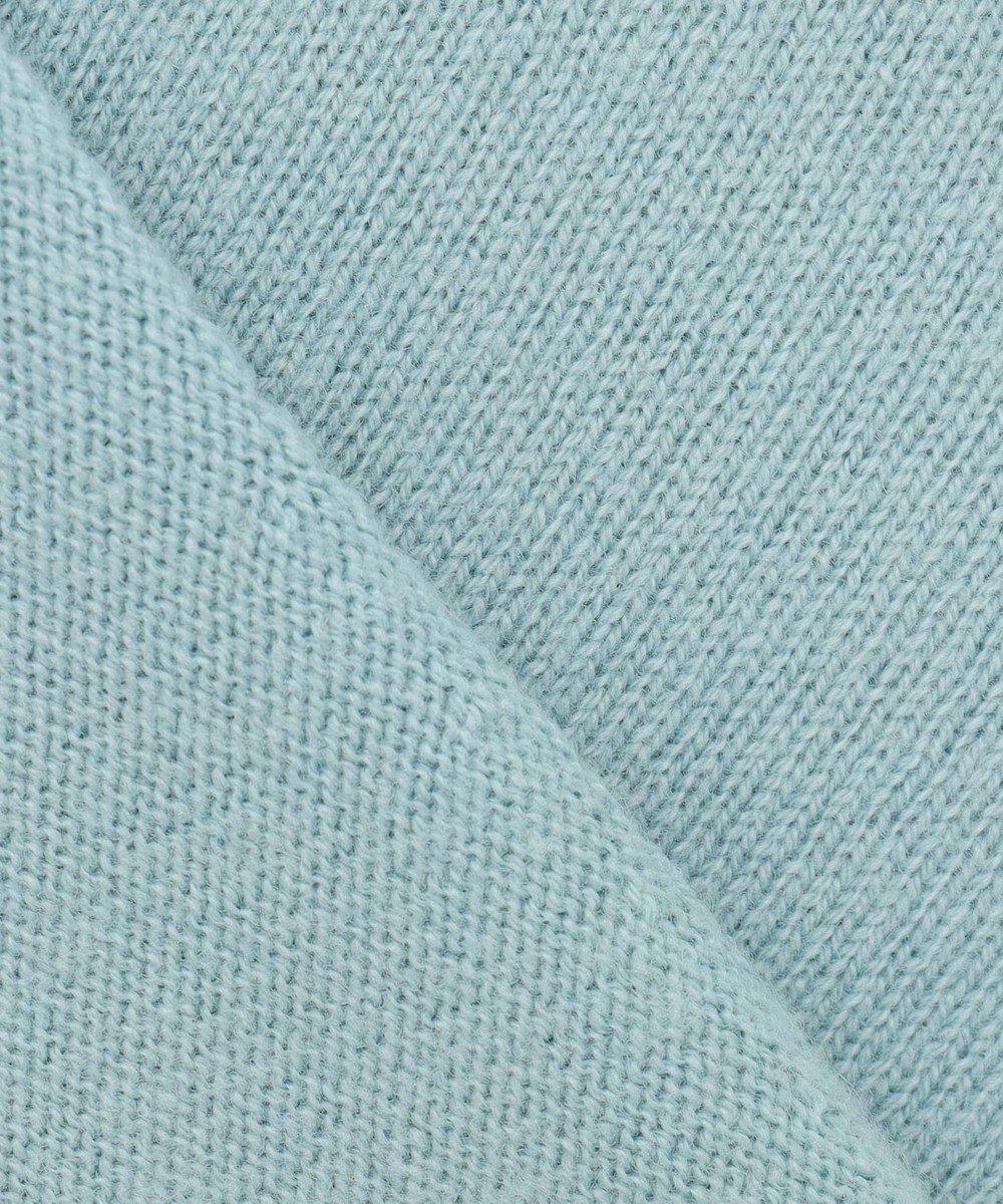 J.PRESS LADIES L 【洗える】CASHMERE BLEND Vネック ニット 