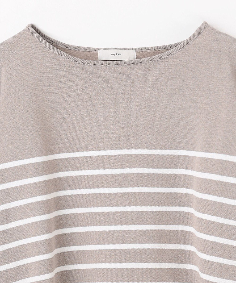 ANY バスクボーダーニットプルオーバー 