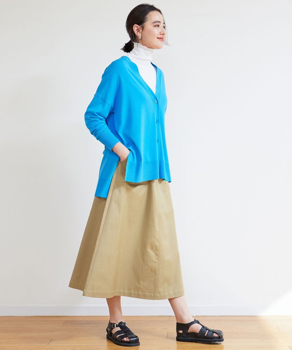 UNFILO 【洗える】シアーリブタートル 