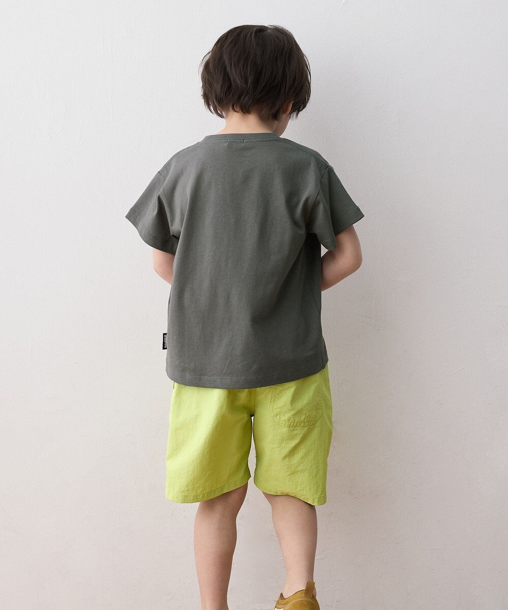 ANY KIDS ロゴプリント 半袖Tシャツ 