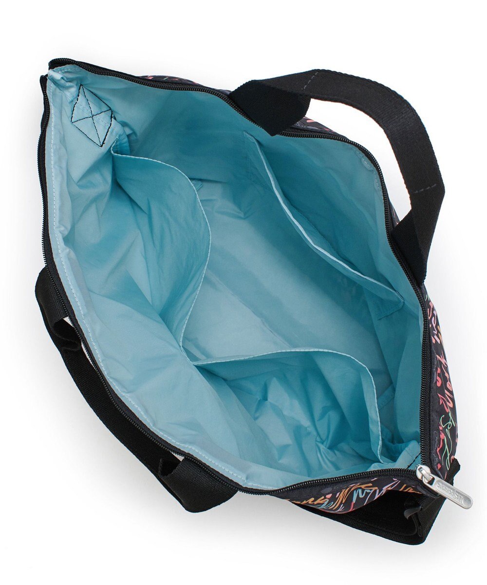 LeSportsac DELUXE EASY CARRY TOTE/NYCスクリプトブラック 