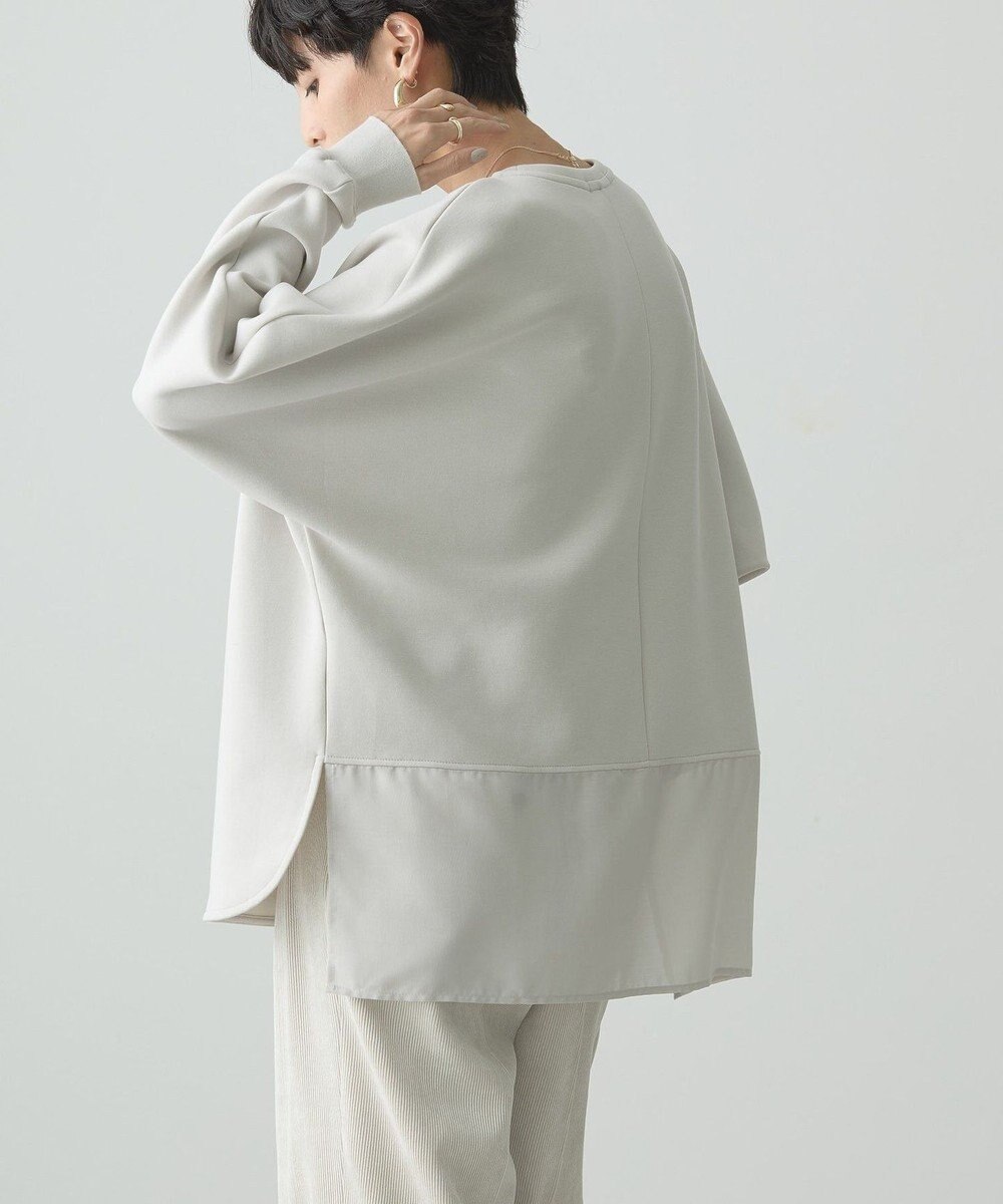 AMERICAN HOLIC ドルマン異素材ポンチプルオーバー 