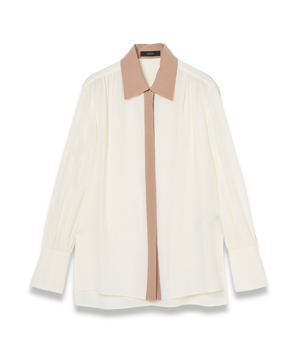 JOSEPH CDCカラーブロック　エボラブラウス 
