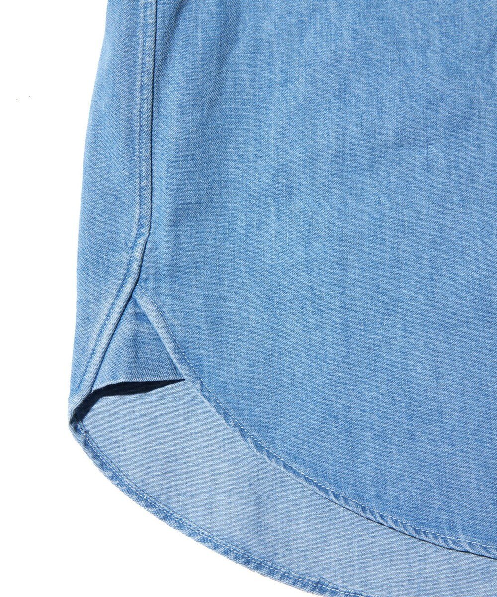 J.PRESS MEN 【J.PRESS ORIGINALS】GRFFITI DENIM B.D. SHIRT / BAGGY FIT 