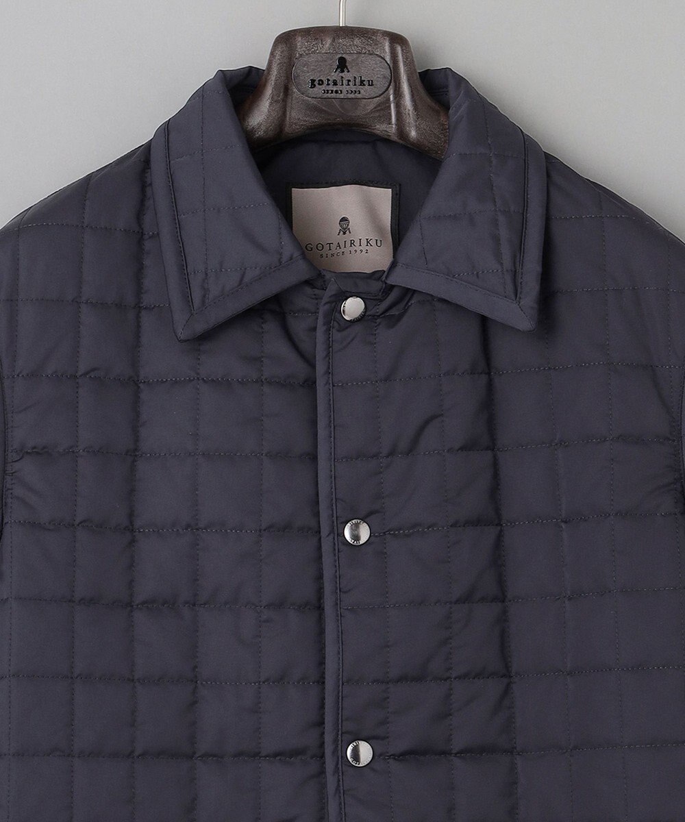 GOTAIRIKU 【仕事で着用可】ブライトメモリーストレッチ キルティングジャケット 