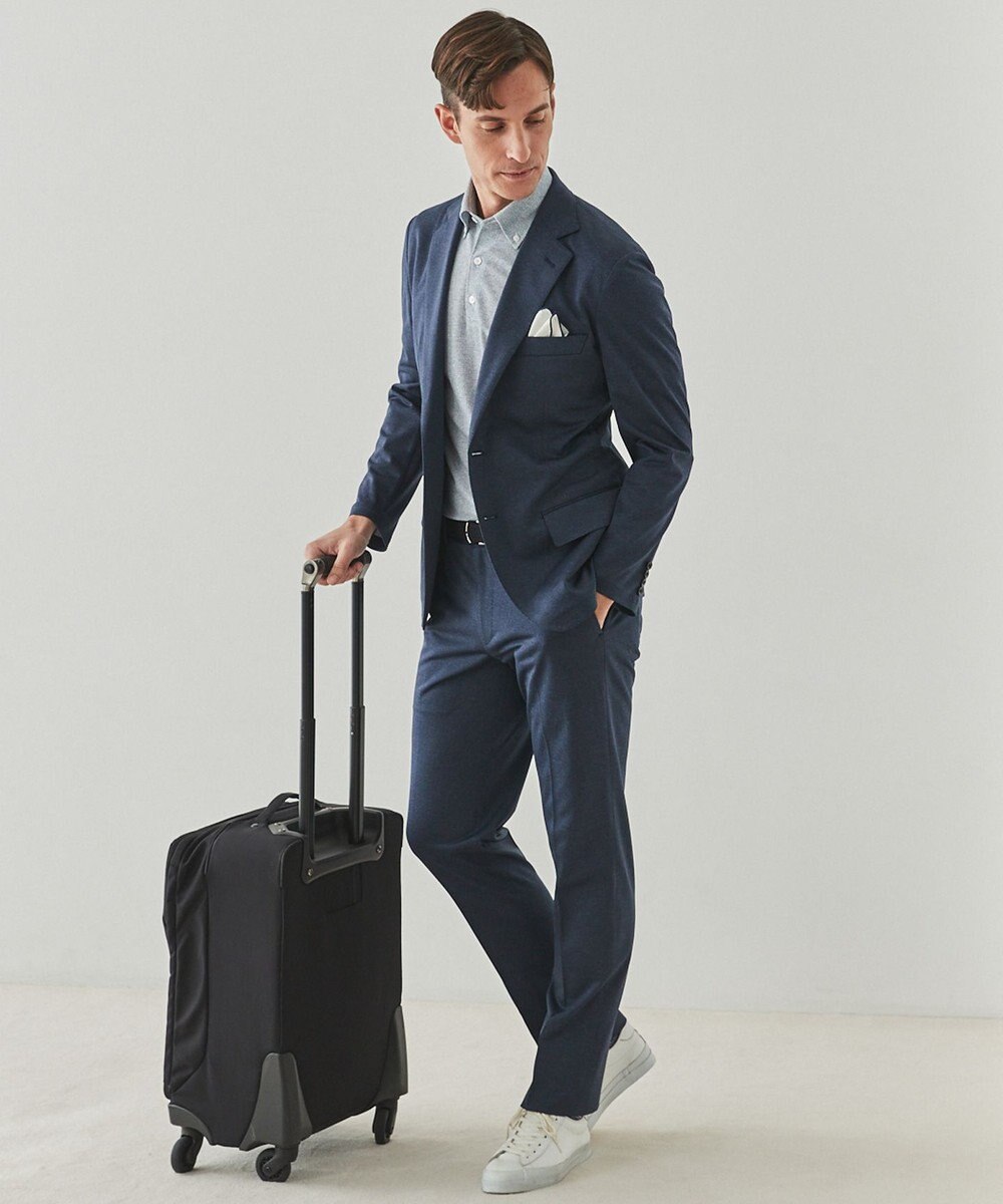 GOTAIRIKU セットアップ対応【洗える/ストレッチ/シワになりにくい】ドライジャージー セットアップジャケット 