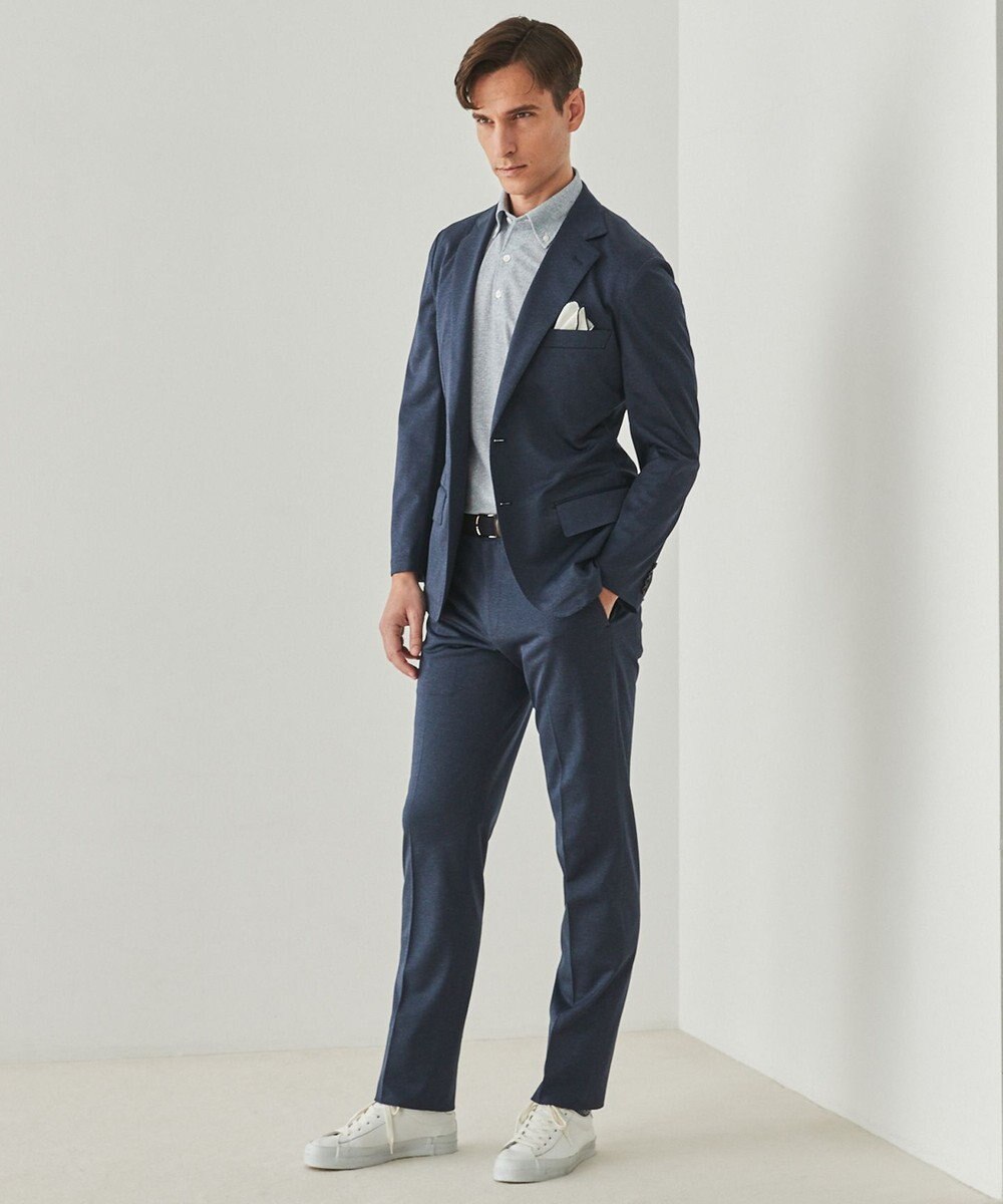 GOTAIRIKU セットアップ対応【洗える/ストレッチ/シワになりにくい】ドライジャージー セットアップジャケット 