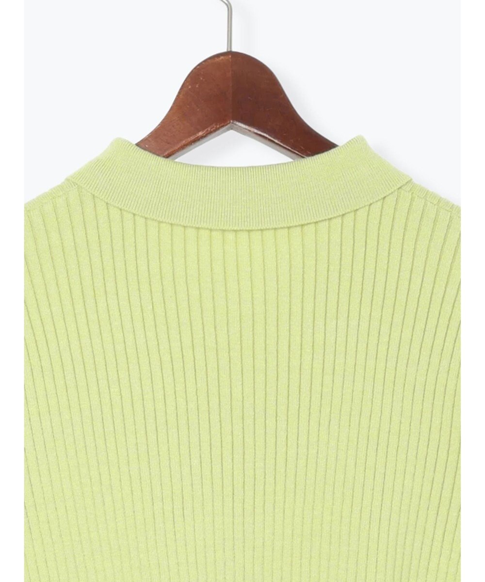 Te chichi ポロカラークロップトカーディガン 