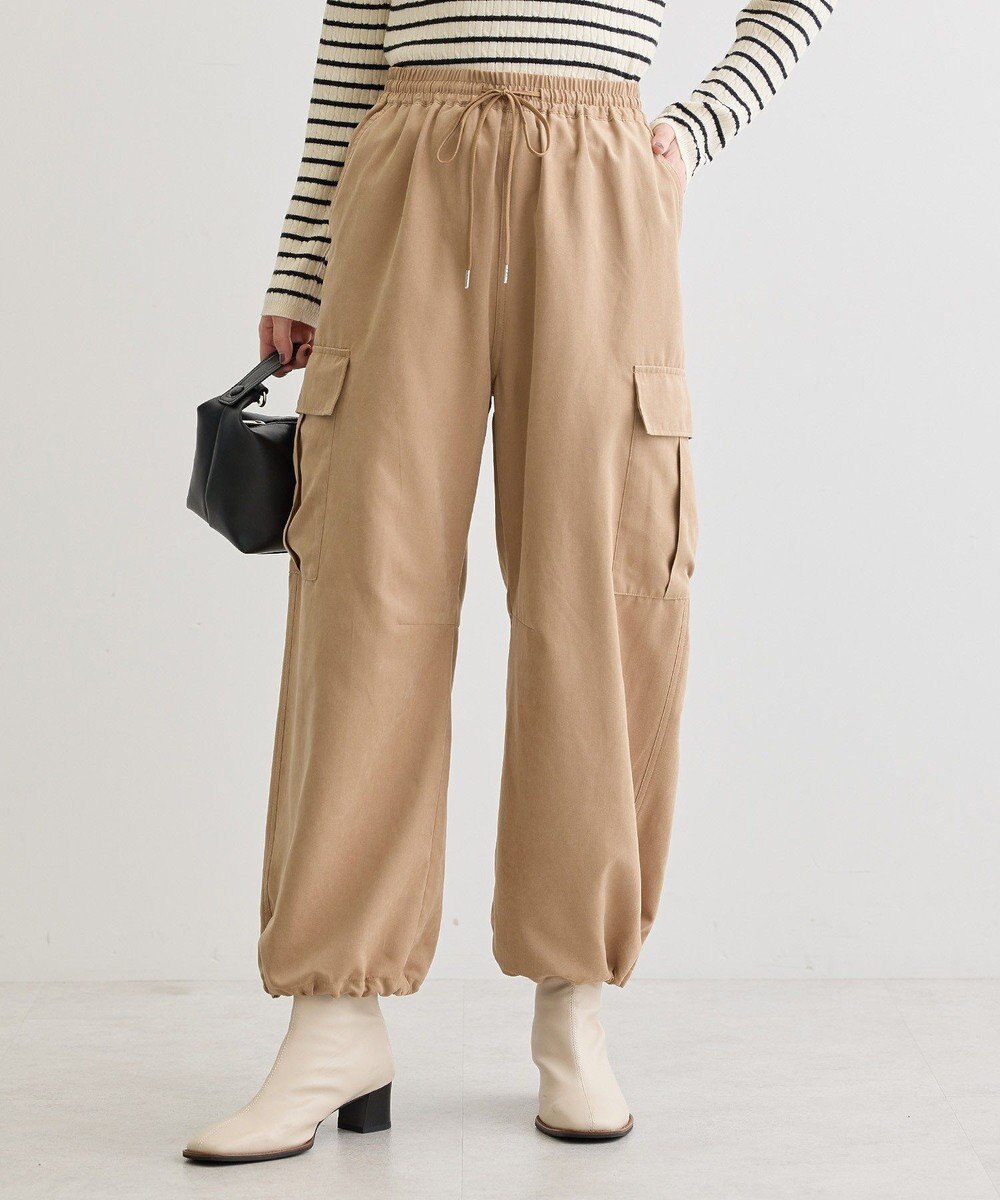 Green Parks ピーチ起毛カーゴパンツ 