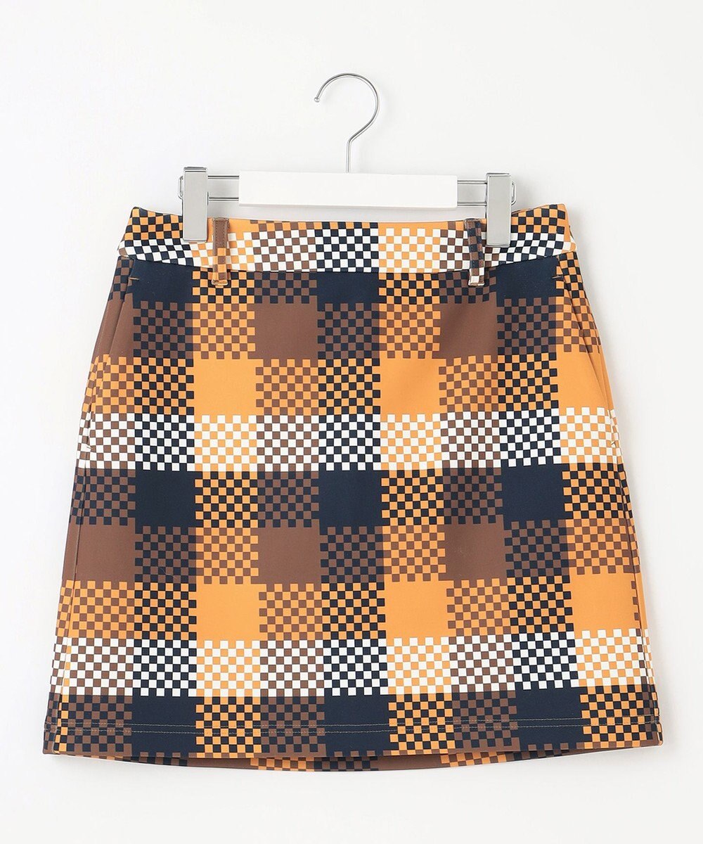 23区GOLF 【WOMEN】チェッカープリント スカート 