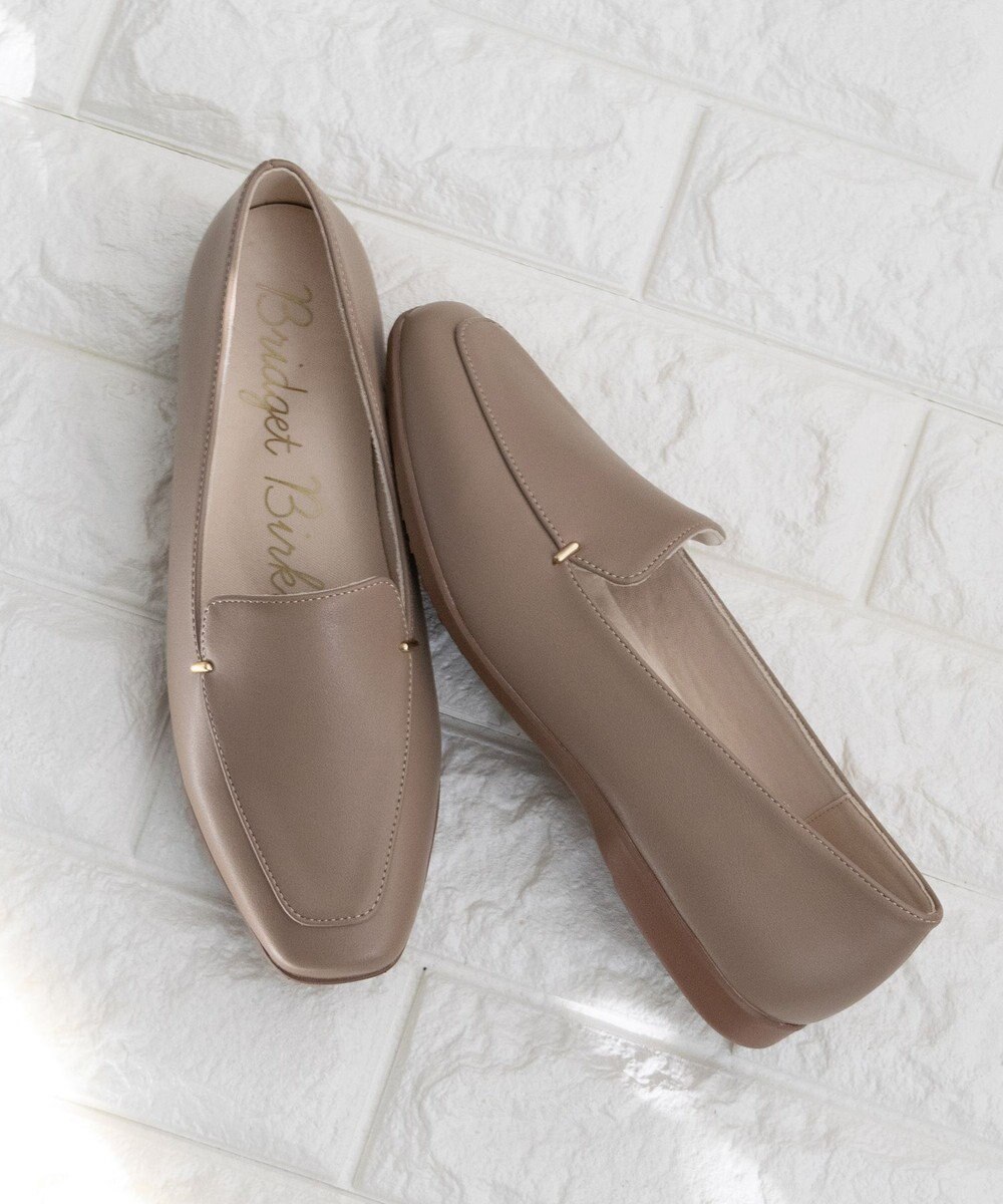 Bridget Birkin 【Bridget Birkin】サイドアクセントソフトローファー 