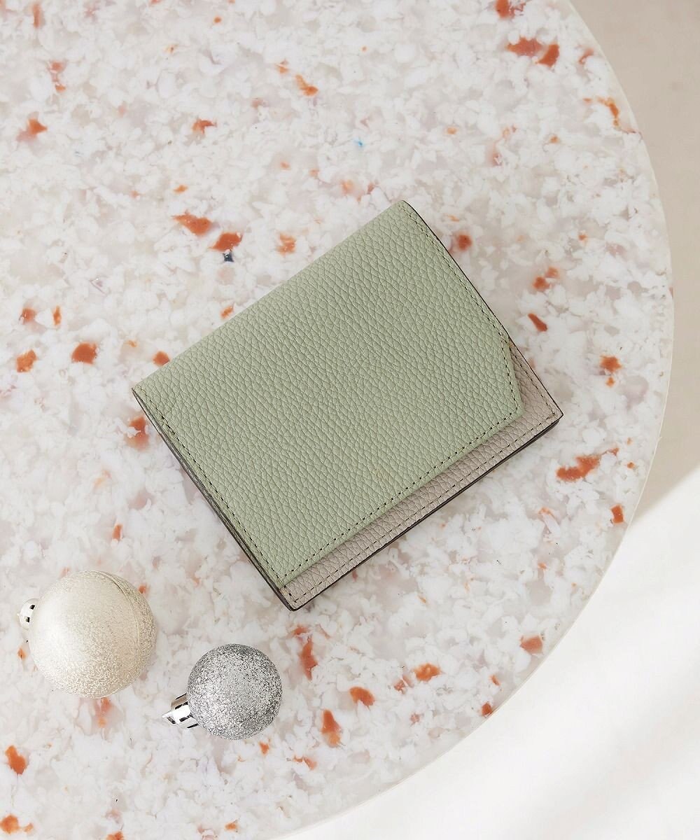 TOPKAPI 【TOPKAPI】バイカラー レザー ２つ折財布 LEAN リーン 