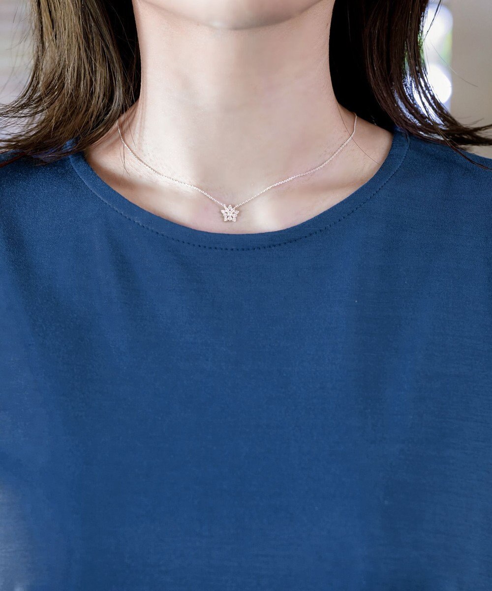 Tiaclasse 【洗える】フリル袖ポンチプルオーバー 