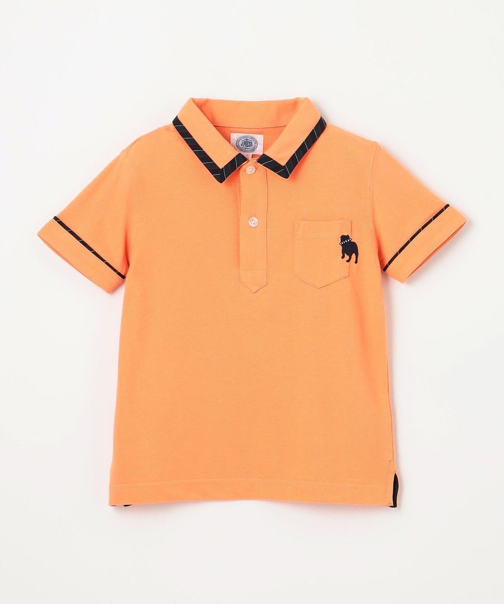 J.PRESS KIDS 【100-130cm】 T/Cライト鹿の子ポロシャツ 