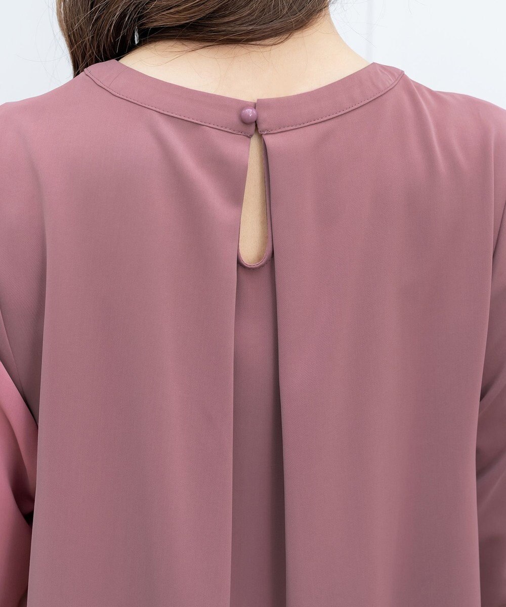 Tiaclasse L 【洗える】花びらスリーブチュニック 