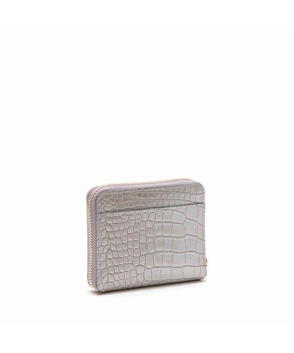 A.D.M.J. 【牛革】クロコ型押しスモールウォレット 