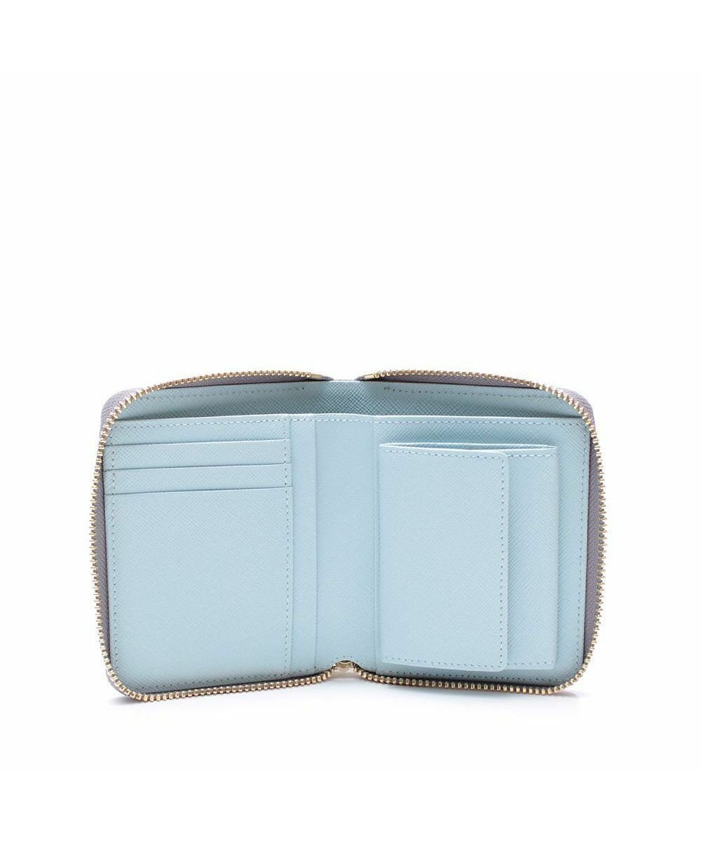 A.D.M.J. 【牛革】クロコ型押しスモールウォレット 