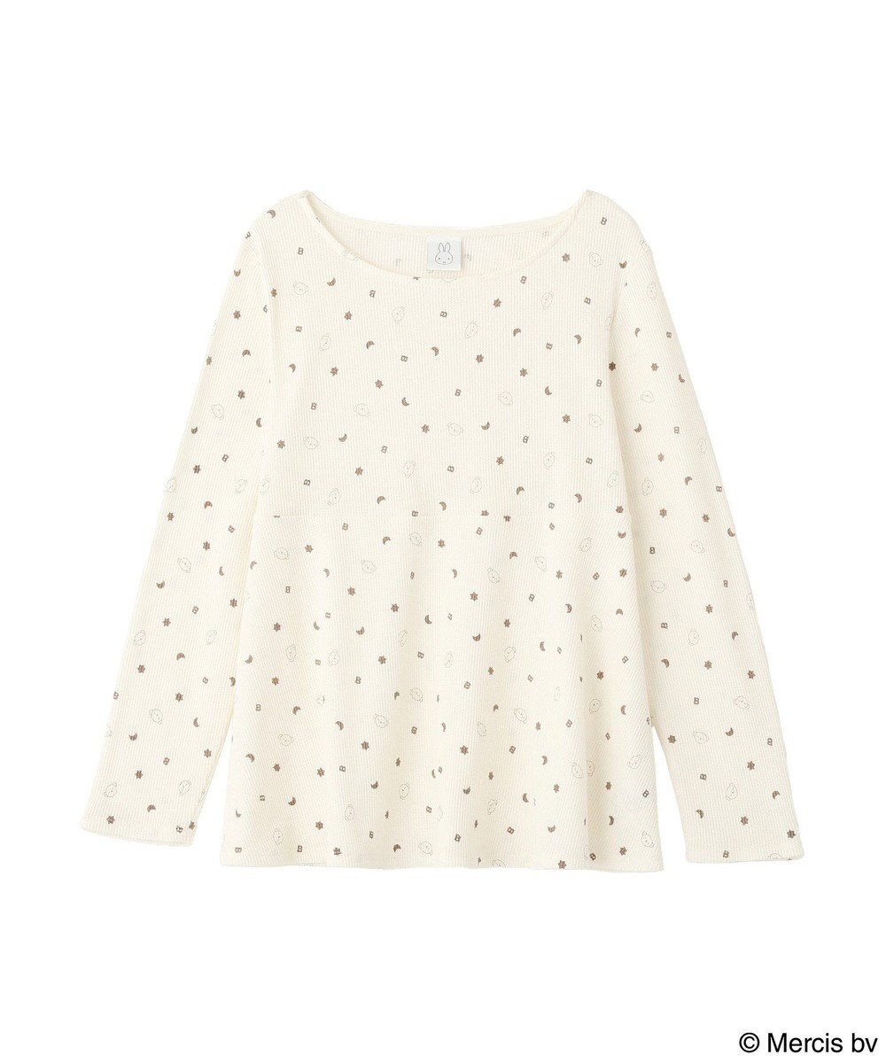 earth music&ecology 【予約】miffy/earth おやすみイラストT 