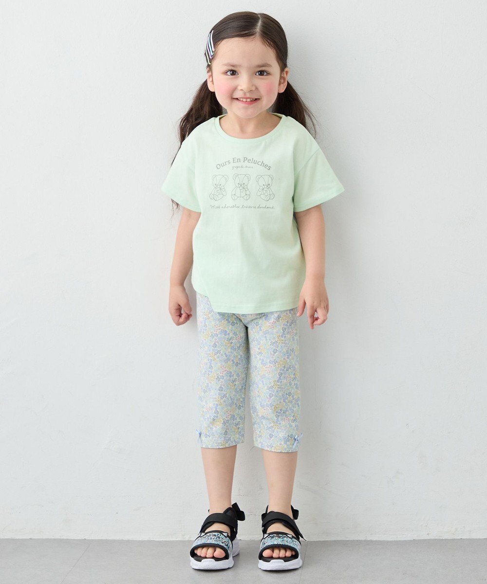 ANY KIDS 【一部店舗/WEB限定】【綿100%】プリント 半袖Tシャツ 