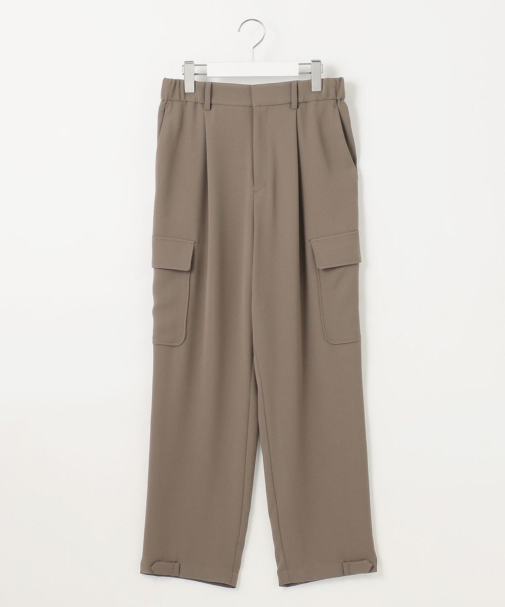 自由区 【洗える】ダブルクロスカーゴ パンツ 