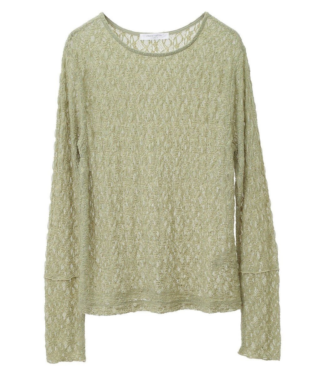 Green Parks レースプルオーバー 