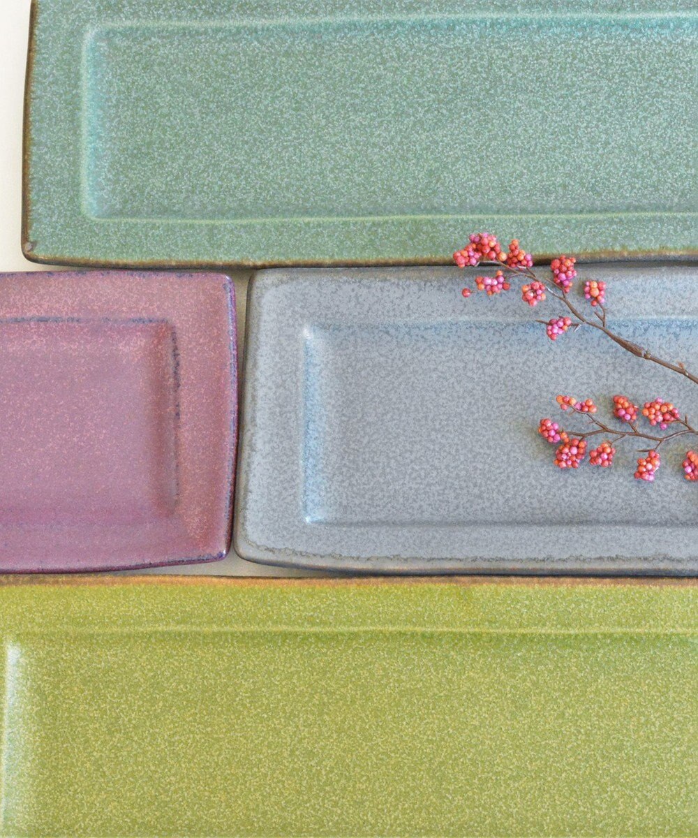 aito製作所 翠　長角皿 