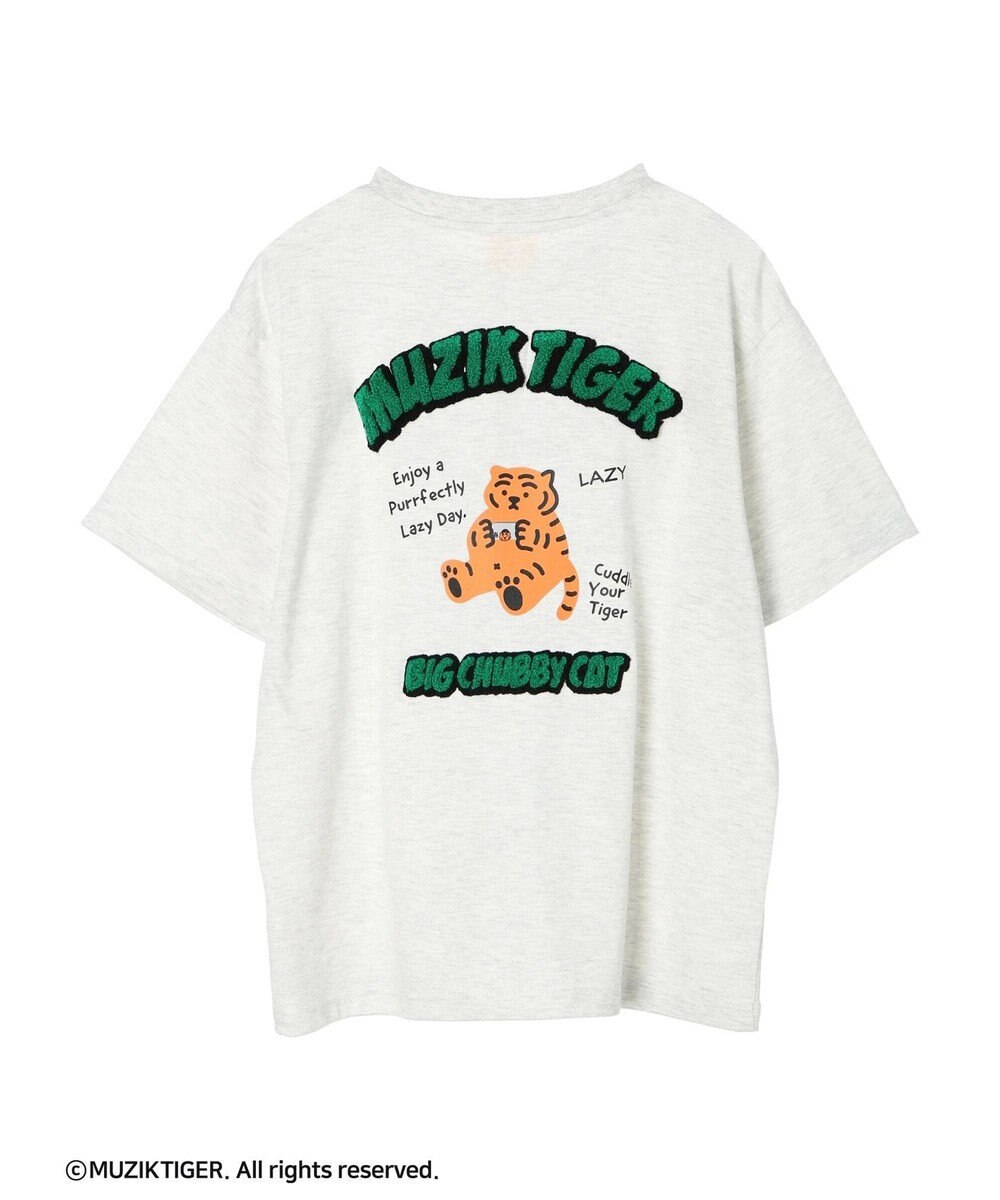 Green Parks ムジークタイガー／バックプリントＴシャツ 