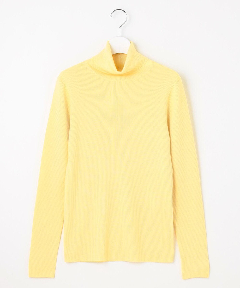 23区 【Oggi1月号/CLASSY.11月号掲載】ウーステッドウール リブタートルネック ニット 