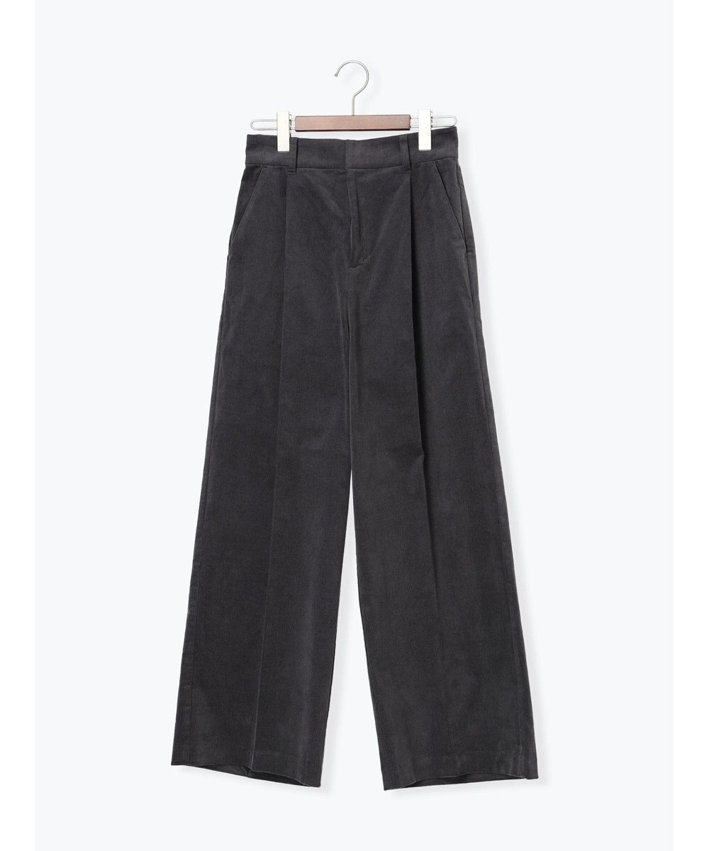Te chichi 【宮本茉由着用】コーデュロイワイドパンツ 