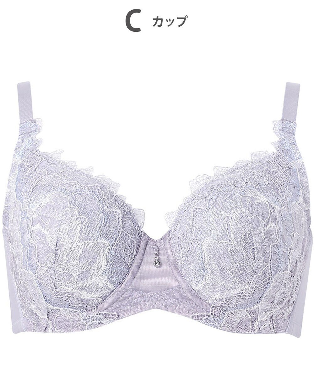 WACOAL ブラジャー 【ハグするブラ】 体温を感知してカラダになじむ 脇高設計 小さく見せる Hカップまで対応 大きいサイズ レディース フルカップ BXB318 /ワコール 