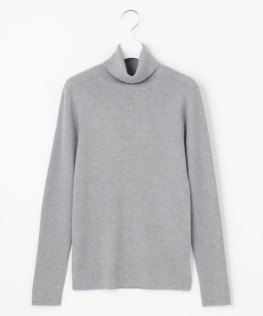 23区 S 【Oggi1月号/CLASSY.11月号掲載】ウーステッドウール リブタートルネック ニット 
