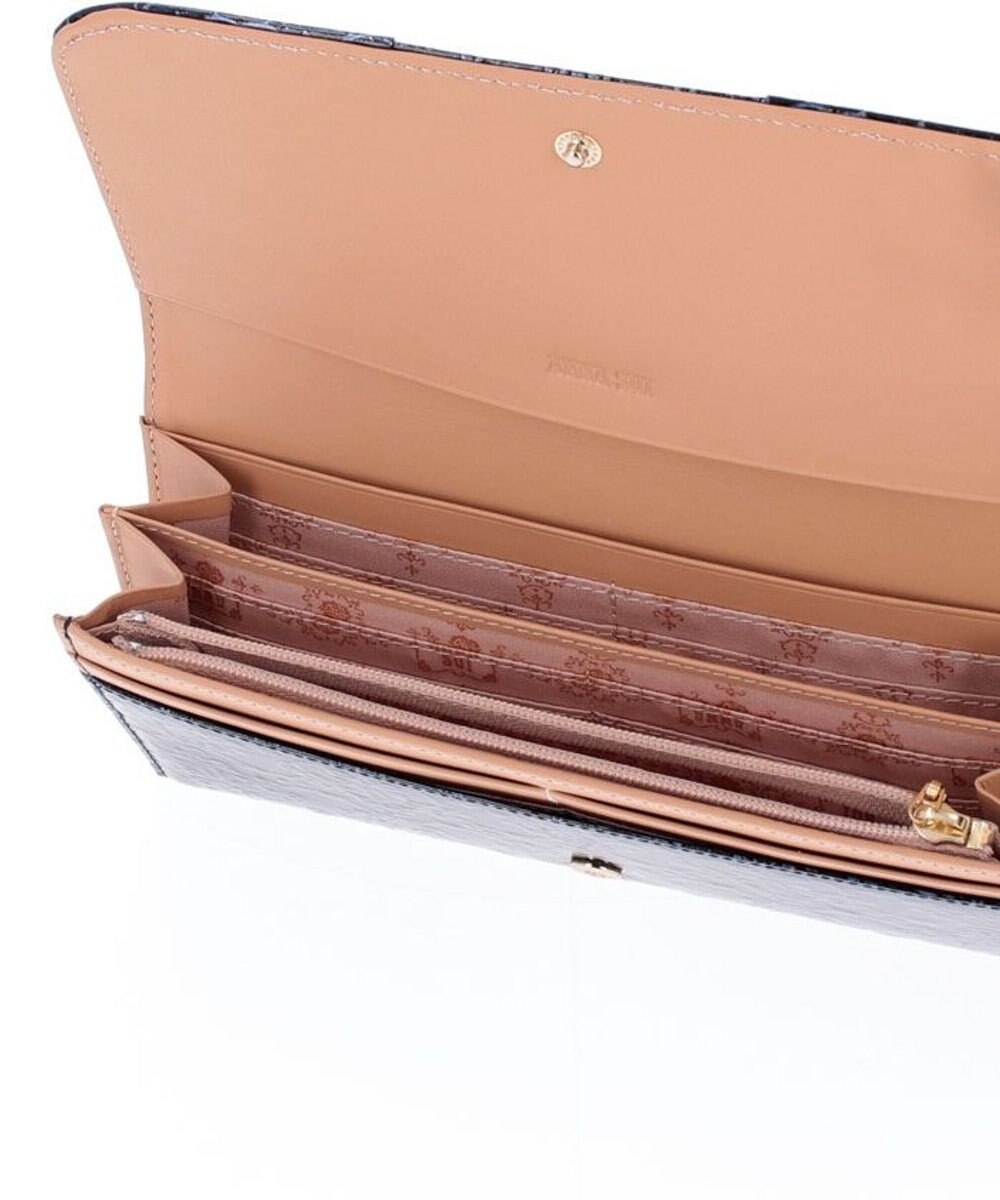 ANNA SUI ルーミー 口金フラップ長財布 