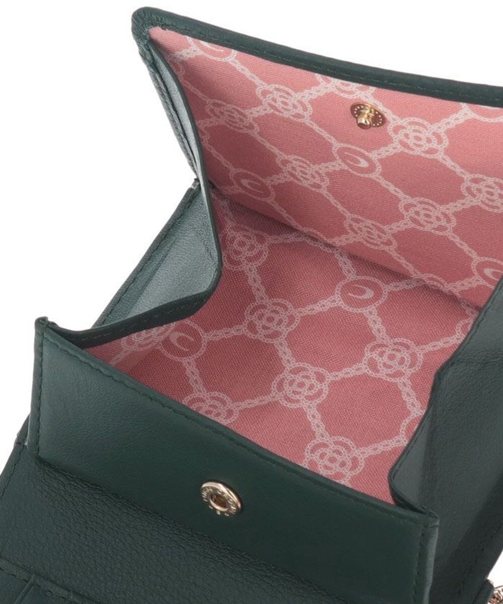 CLATHAS ワッフル　2つ折り財布 