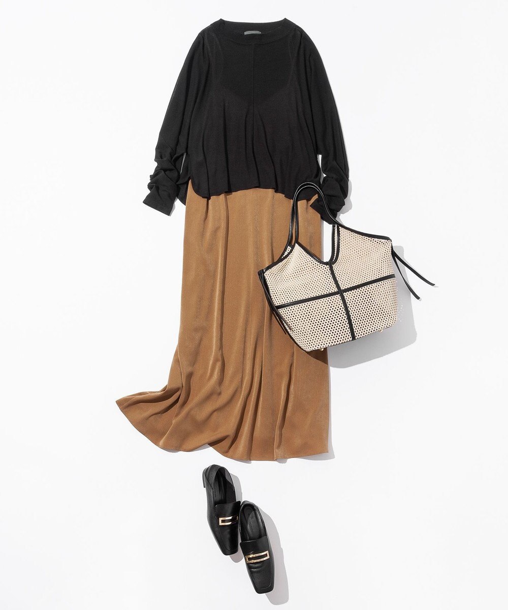 23区 スクエアトゥ ローファー 