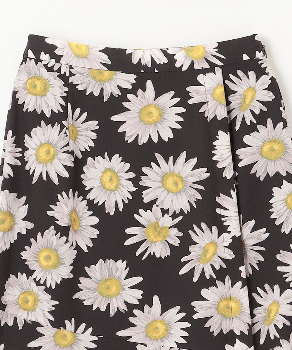 GRACE CONTINENTAL マーガレットフラワープリントスカート 