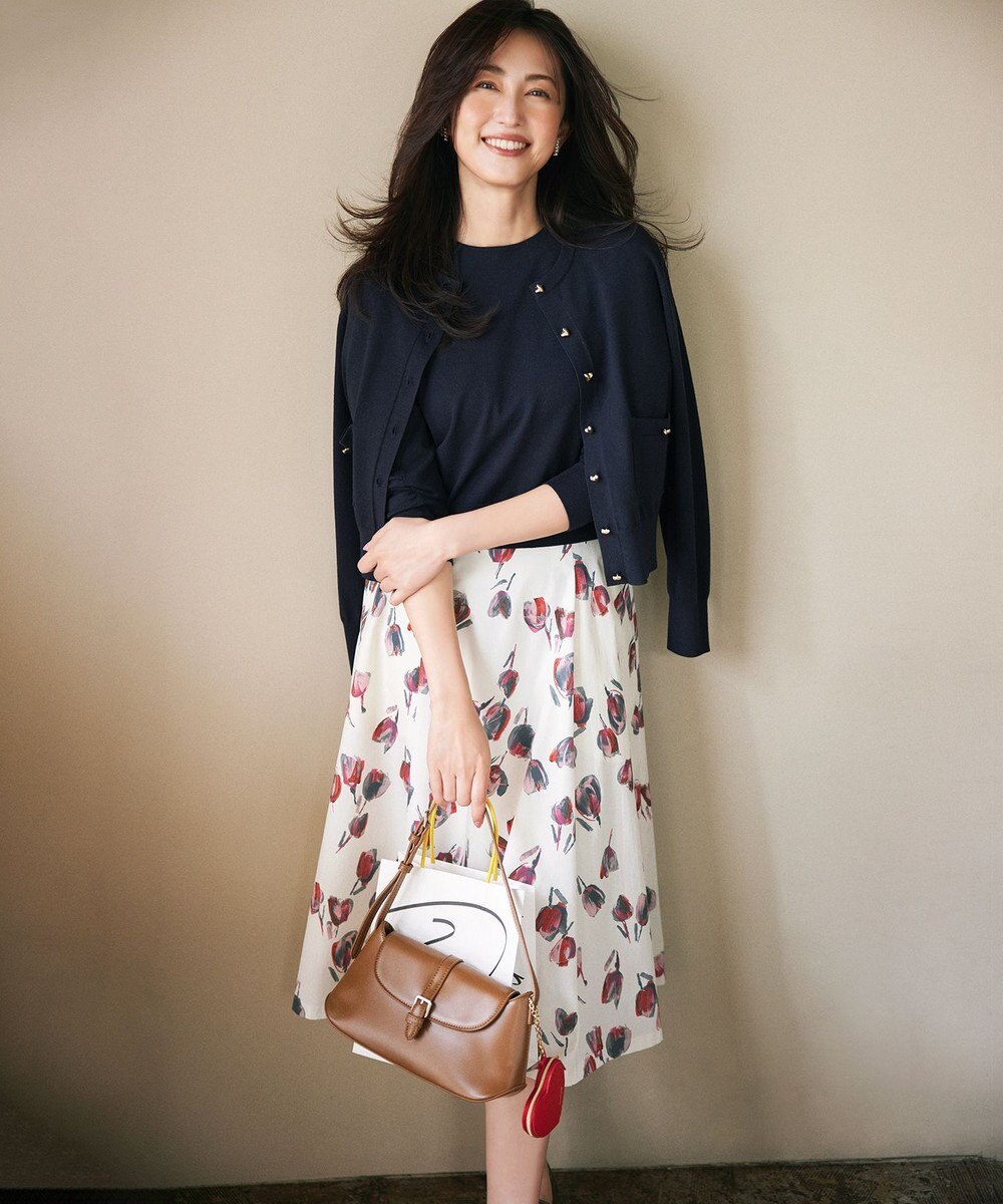 組曲 S ハートボタン ニットプルオーバー 