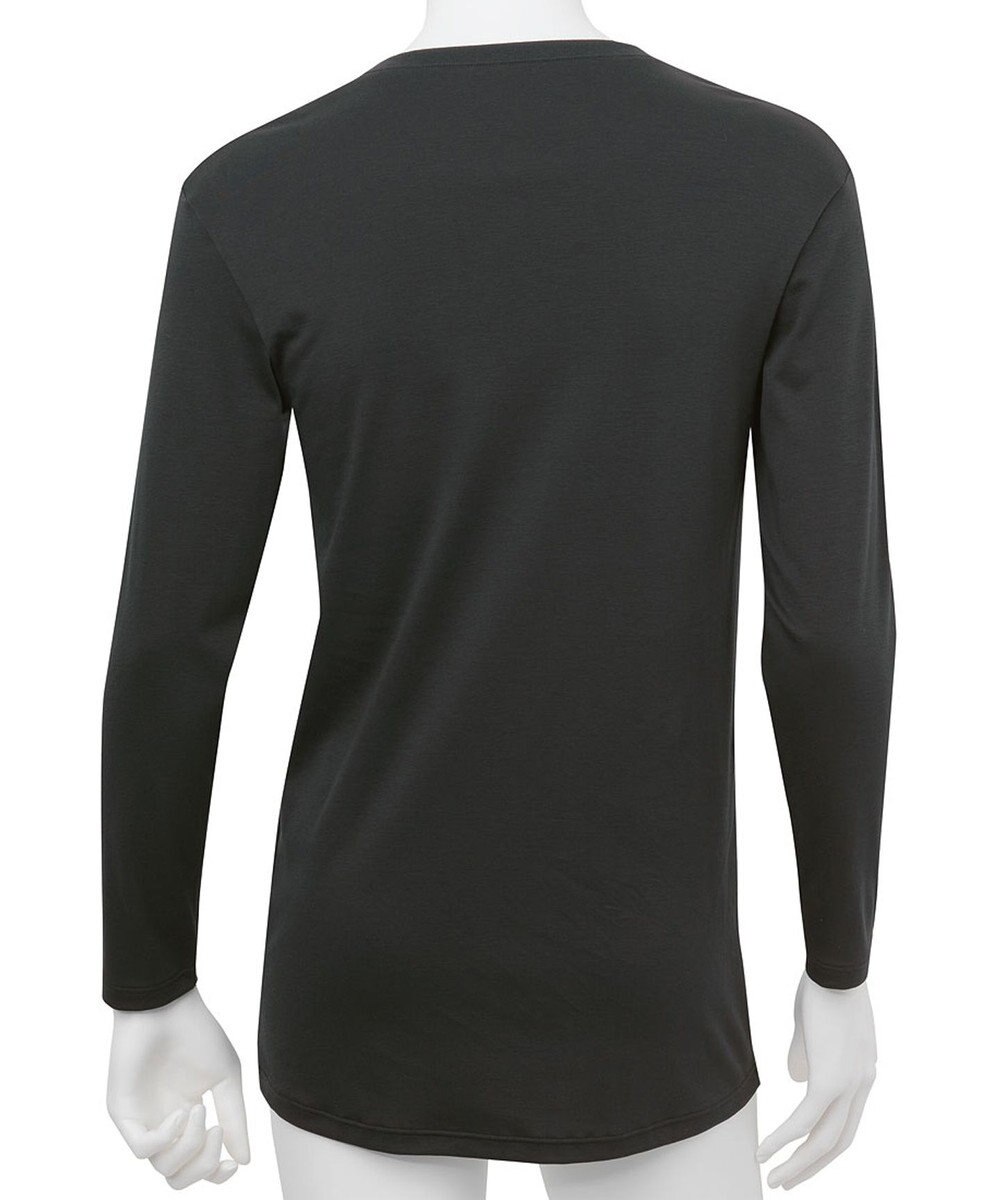 WACOAL MEN WACOAL MEN あったかインナー Vネック 8分袖 綿100％ 保温性 やわらかさが続く 静電気が起こりにくい 毛玉になりにくい 後裾長め設計 インナー WL6103 /ワコールメン 