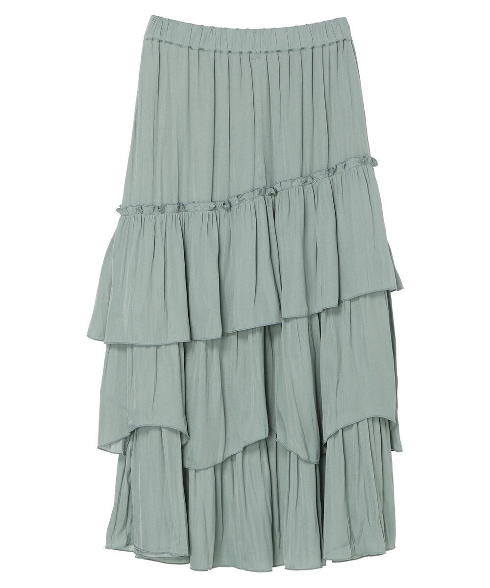 earth music&ecology ランダムティアードスカート 