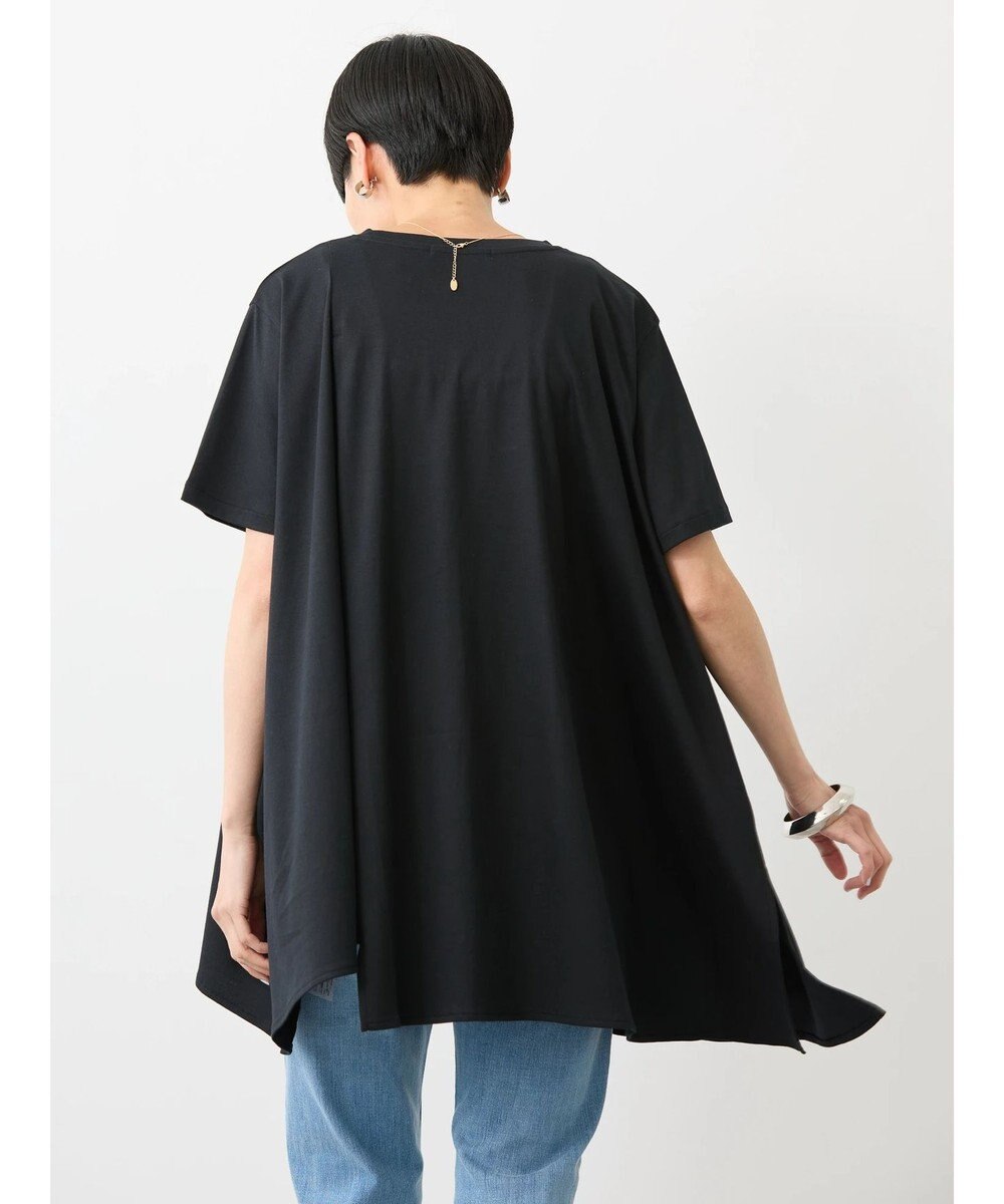 AMERICAN HOLIC キレイｃｏｔｔｏｎ切替ヘムカットチュニック 