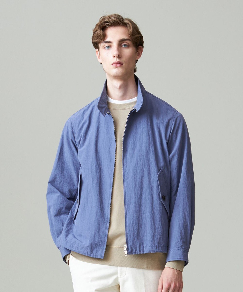 J.PRESS MEN コットンナイロンタイプライター ゴルフジャケット 