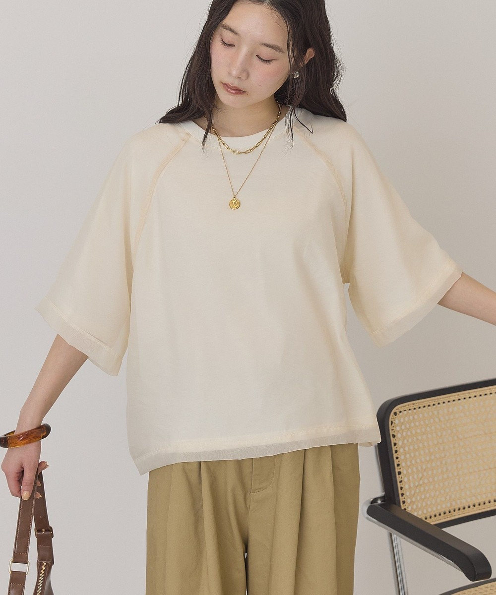 AMERICAN HOLIC シアーレイヤードプルオーバー 