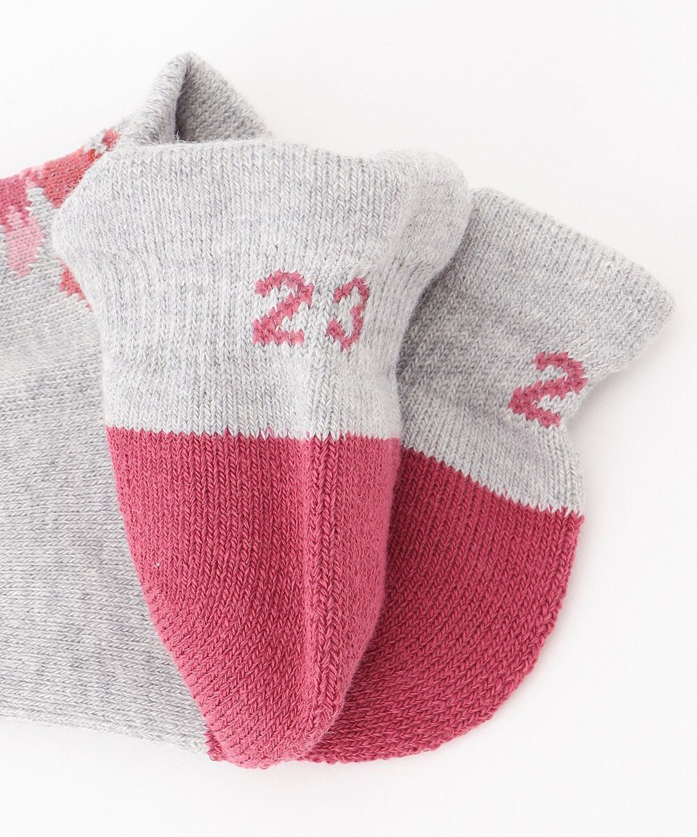 23区GOLF 【WOMEN】花モチーフアンクルソックス 