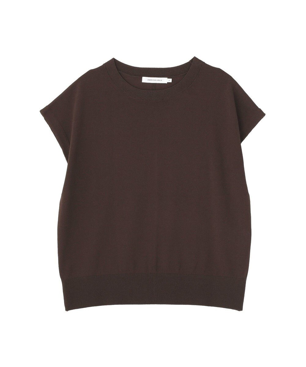 AMERICAN HOLIC フレンチスリーブニットプルオーバー 