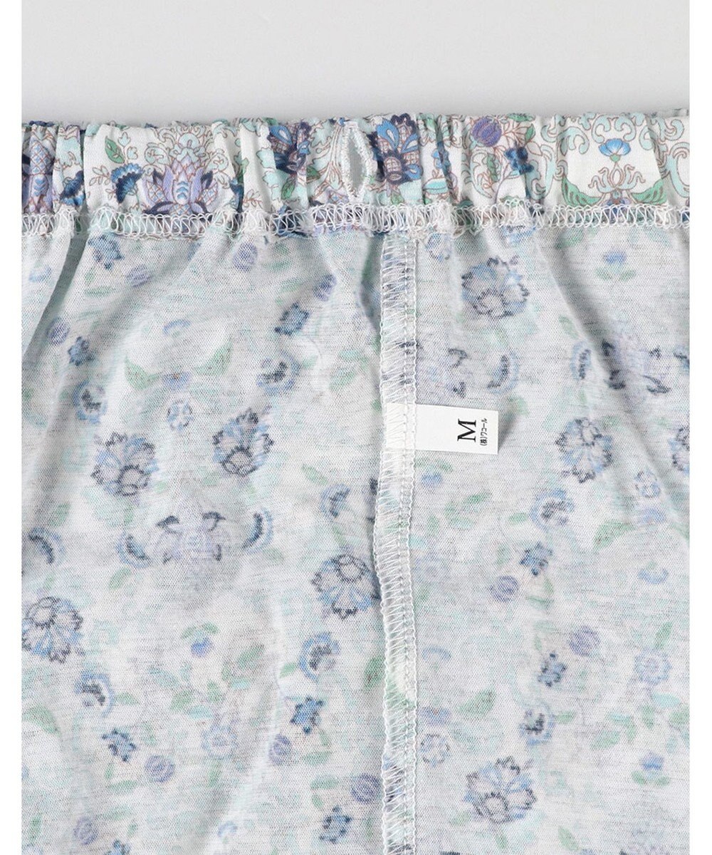 WACOAL パジャマ 綿100%(本体) 天竺素材 ミントン 5分袖 半袖 長ズボン レディース NDT167 /ワコール 