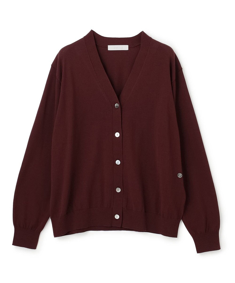UNFILO L UVモイスト 2WAYカーディガン 