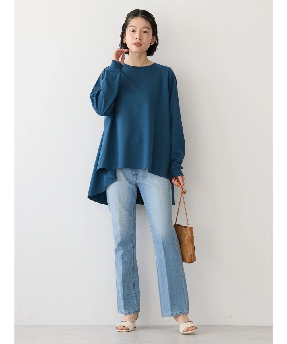 AMERICAN HOLIC バックフレアミニ裏毛チュニック 