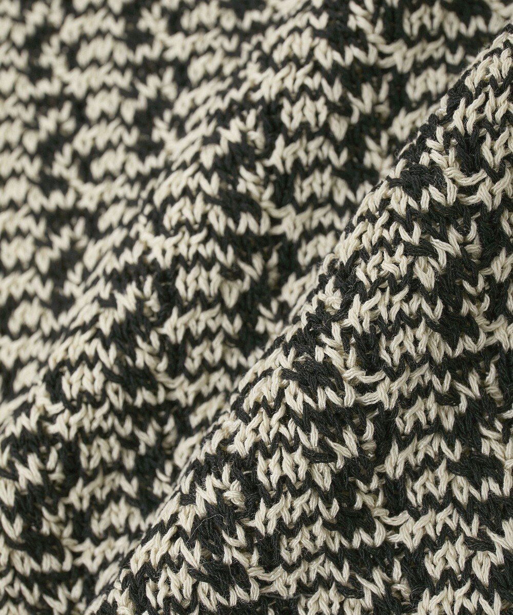 CRAFT STANDARD BOUTIQUE ジャガードショートニットベスト 