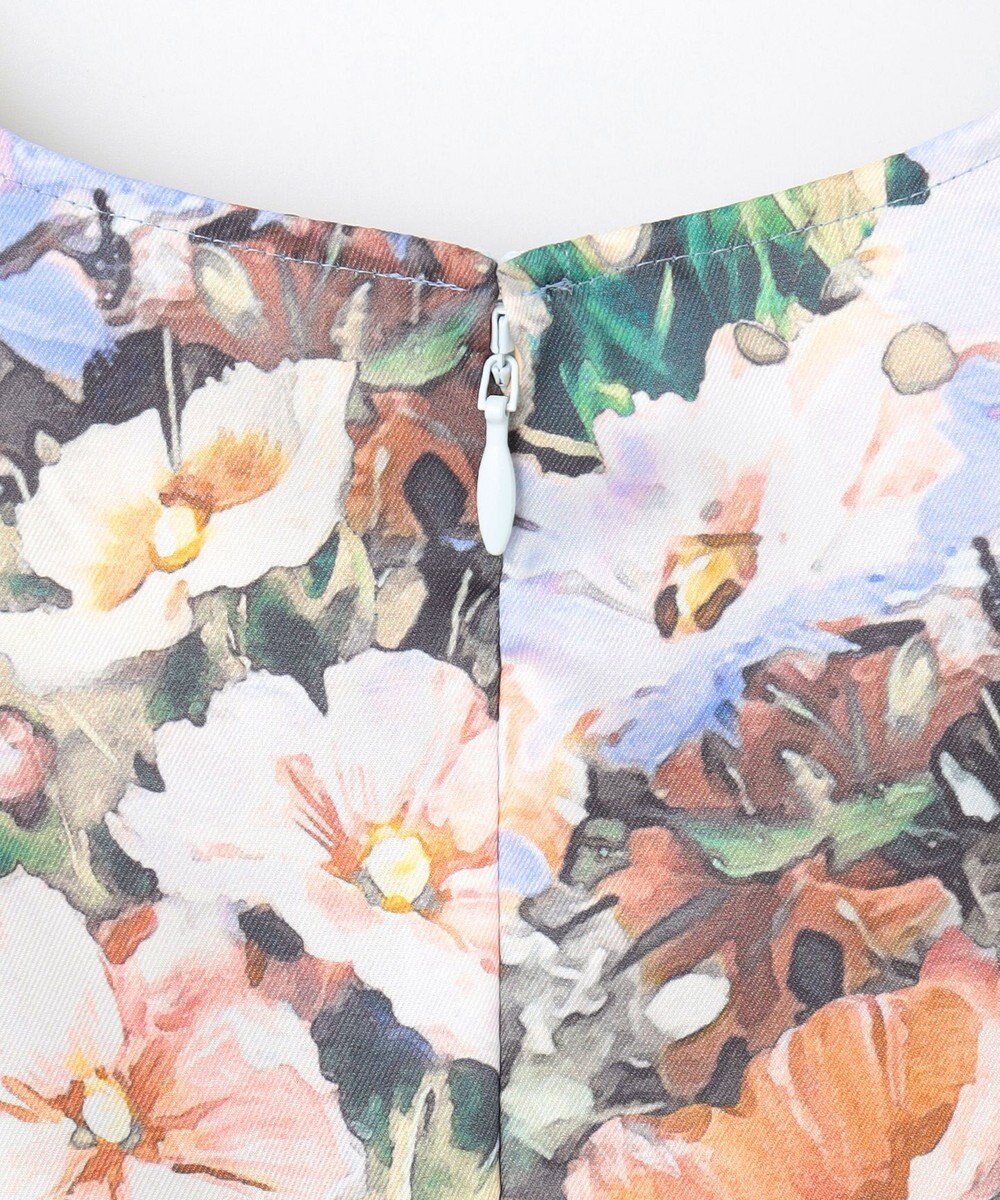 GRACE CONTINENTAL グラデフラワープリントトップ 